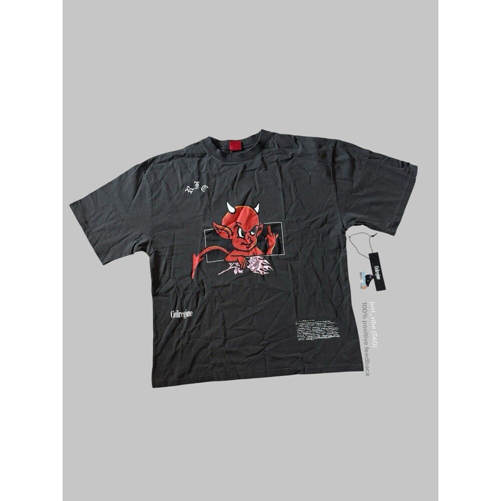 Civil Regime Hell Bent Heaven Sent 199X Premium Tee Men’s 2XL NWT